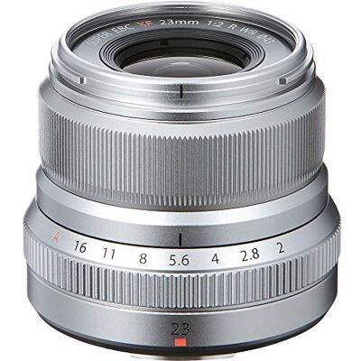 Fujifilm Fujinon XF23MMF2 R WR prateado Fujifilm Fujinon XF23MMF2 R WR prateado