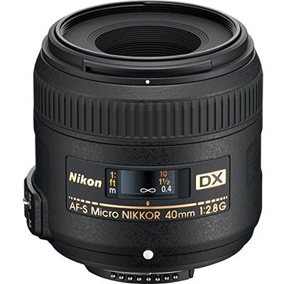 Nikon AF-S DX Micro 40mm f/2.8G - Lente de câmera Nikon AF-S DX Micro 40mm f/2.8G - Lente de câmera