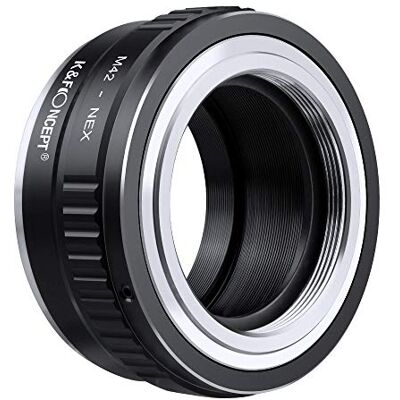 K&F CONCEPT Adaptador de foco manual, compatível com lentes lentes M42 e corpos de câmera Sony Alpha NEX E-Mount adaptador de câmara Sony Alpha NEX-7 NEX-6 NEX-5N NEX-5 K&F CONCEPT Adaptador de foco manual, compatível com lentes lentes M42 e corpos de câmera Sony Alpha NEX E-Mount adaptador de câmara Sony Alpha NEX-7 NEX-6 NEX-5N NEX-5