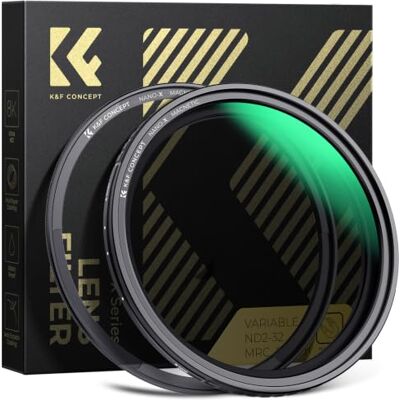 K&F CONCEPT Nano-Xcel Filtro magnético variável ND2-ND32 de 77 mm com anel de adaptador ND Filter densidade neutra magnética com revestimento nano FG708 K&F CONCEPT Nano-Xcel Filtro magnético variável ND2-ND32 de 77 mm com anel de adaptador ND Filter densidade neutra magnética com revestimento nano FG708