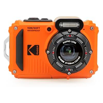 Kodak Câmara aquática Pixpro Pack WPZ2 com 2 baterias + 1 cartão microSD Kodak Câmara aquática Pixpro Pack WPZ2 com 2 baterias + 1 cartão microSD