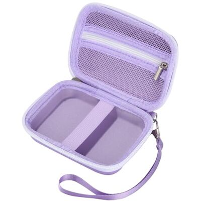 Vuxava Capa para câmara fotográfica infantil, capa protetora para câmara digital compacta, para crianças, compatível com Kodak Pixpro WPZ2/FZ45/FZ55, com correia e bolso interior (roxo) Vuxava Capa para câmara fotográfica infantil, capa protetora para câmara digital compacta, para crianças, compatível com Kodak Pixpro WPZ2/FZ45/FZ55, com correia e bolso interior (roxo)