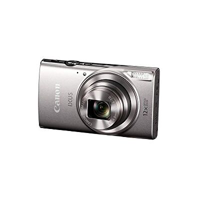 Canon IXUS 285 HS Câmara digital compacta de 20,2 Mp (ecrã de 3”, zoom óptico de 12x, NFC, vídeo Full HD, Wi-Fi), cor prata Canon IXUS 285 HS Câmara digital compacta de 20,2 Mp (ecrã de 3”, zoom óptico de 12x, NFC, vídeo Full HD, Wi-Fi), cor prata