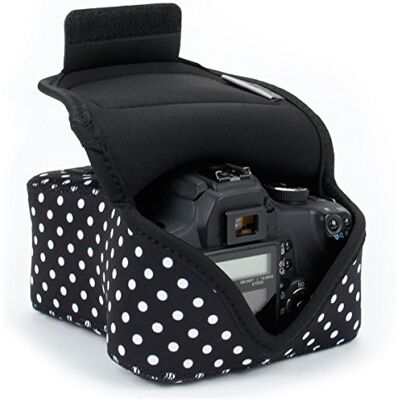 USA Gear - DSLR Case - Neoprene - Parcialmente à prova d'água - Funda para câmera USA Gear - DSLR Case - Neoprene - Parcialmente à prova d'água - Funda para câmera