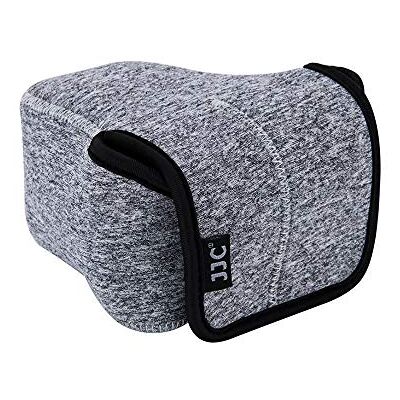 JJC Capa macia elástica de neoprene sem espelho para câmaras DSLR digitais Canon EOS M50 M5 Fuji Fujifilm X-E4 X-S10 X-T30 X-T20 X-T10 X-A3 X-A2 X-M1 Sony a7C DSLR ultra leve JJC Capa macia elástica de neoprene sem espelho para câmaras DSLR digitais Canon EOS M50 M5 Fuji Fujifilm X-E4 X-S10 X-T30 X-T20 X-T10 X-A3 X-A2 X-M1 Sony a7C DSLR ultra leve