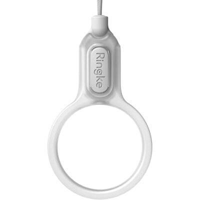 Ringke Buckle Finger Ring Strap, correia para telemóvel para pulso durável e leve, cordão universal em forma de anel Matte Clear Ringke Buckle Finger Ring Strap, correia para telemóvel para pulso durável e leve, cordão universal em forma de anel Matte Clear