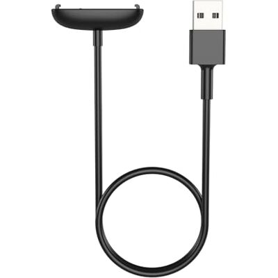 MoKo Carregador USB A compatível com Fitbit Inspire 2/Ace 3 Com cabo de 1 m, design portátil, base de carregamento magnética MoKo Carregador USB A compatível com Fitbit Inspire 2/Ace 3 Com cabo de 1 m, design portátil, base de carregamento magnética