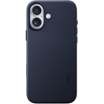 MOFT Movas capa de pele vegana magnética para iPhone 17, aderência suave, retenção de cores, resistente a manchas, fácil de limpar, azul-marinho MOFT Movas capa de pele vegana magnética para iPhone 17, aderência suave, retenção de cores, resistente a manchas, fácil de limpar, azul-marinho