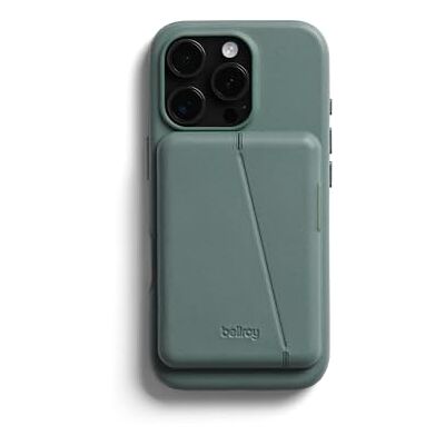 Bellroy Mod Phone Case + Wallet para iPhone 16 Pro (capa iPhone em pele, carteira para telemóvel) Agave Bellroy Mod Phone Case + Wallet para iPhone 16 Pro (capa iPhone em pele, carteira para telemóvel) Agave