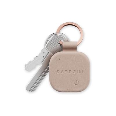 SATECHI FindAll Localizador GPS de Llaves, Apple Find My, Rose Localizador de chaves Apple Find My, carregamento sem fios, alerta de esquecimento, sinal sonoro, acabamento liso e fácil de SATECHI FindAll Localizador GPS de Llaves, Apple Find My, Rose Localizador de chaves Apple Find My, carregamento sem fios, alerta de esquecimento, sinal sonoro, acabamento liso e fácil de