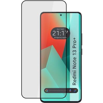 Tumundosmartphone Protetor de vidro temperado curvo 5D, Full Glue, preto, para Xiaomi Redmi Note 13 Pro+ Plus 5G, vidro Tumundosmartphone Protetor de vidro temperado curvo 5D, Full Glue, preto, para Xiaomi Redmi Note 13 Pro+ Plus 5G, vidro
