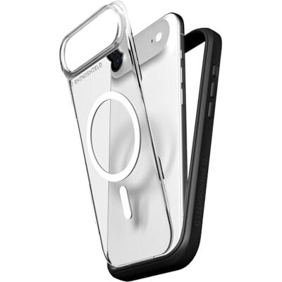 RhinoShield Capa Mod NX adequada para MagSafe e iPhone Air Força magnética superior, capa Bumper com placa traseira, design modular de 2 posições e proteção militar. RhinoShield Capa Mod NX adequada para MagSafe e iPhone Air Força magnética superior, capa Bumper com placa traseira, design modular de 2 posições e proteção militar.