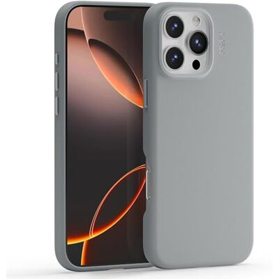 MOFT Snap Case Capa para telemóvel iPhone 16 Pro MAX, capa magnética de couro vegan com sensação suave, cor duradoura, capa protetora minimalista, cimento MOFT Snap Case Capa para telemóvel iPhone 16 Pro MAX, capa magnética de couro vegan com sensação suave, cor duradoura, capa protetora minimalista, cimento