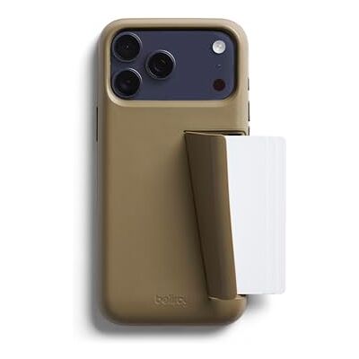 Bellroy Phone Case – 3 Card, para iPhone 17 Pro MAX, Khaki Bellroy Phone Case – 3 Card, para iPhone 17 Pro MAX, Khaki