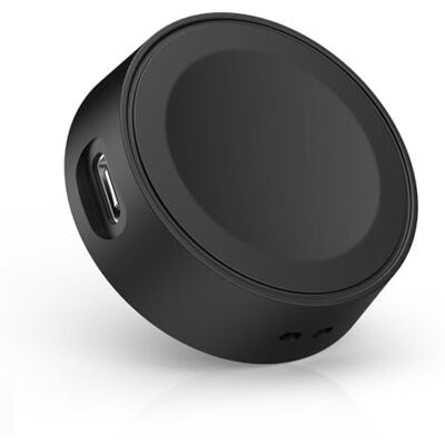 MoKo Adaptador de Cargador Compatible con Samsung Galaxy Watch 8/Ultra/7/6 per Watch 5/4/3/FE/Active 2/1, com porta USB-C, portátil e compacto, base de carregamento magnética MoKo Adaptador de Cargador Compatible con Samsung Galaxy Watch 8/Ultra/7/6 per Watch 5/4/3/FE/Active 2/1, com porta USB-C, portátil e compacto, base de carregamento magnética