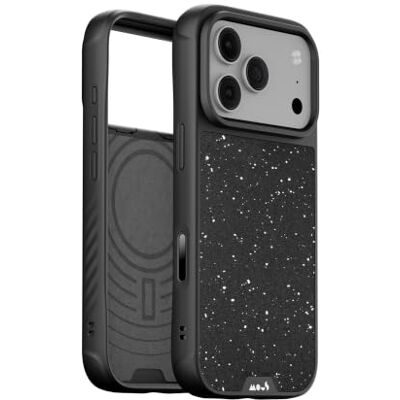 Mous Capa para iPhone 18 Pro MAX, compatível com MagSafe, Limitless, preto movido Mous Capa para iPhone 18 Pro MAX, compatível com MagSafe, Limitless, preto movido