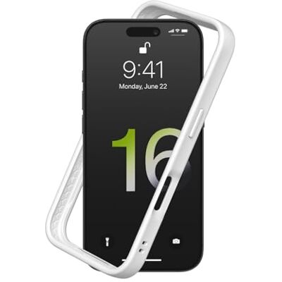 RhinoShield Capa Bumper Mod NX para iPhone 16 Pro MAX Capa tipo Bumper sem placa traseira, design ultrafino, estilo minimalista e proteção de grau militar. RhinoShield Capa Bumper Mod NX para iPhone 16 Pro MAX Capa tipo Bumper sem placa traseira, design ultrafino, estilo minimalista e proteção de grau militar.