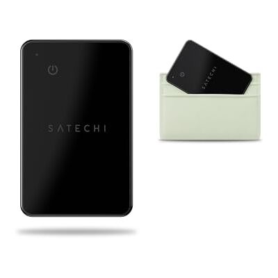 SATECHI FindAll Air Tag Card GPS para carteiras com Apple Find My, alerta de esquecimento, som potente, carregamento sem fios, cartão GPS leve, localizador de carteira para iPhone, iPad, Mac, preto SATECHI FindAll Air Tag Card GPS para carteiras com Apple Find My, alerta de esquecimento, som potente, carregamento sem fios, cartão GPS leve, localizador de carteira para iPhone, iPad, Mac, preto