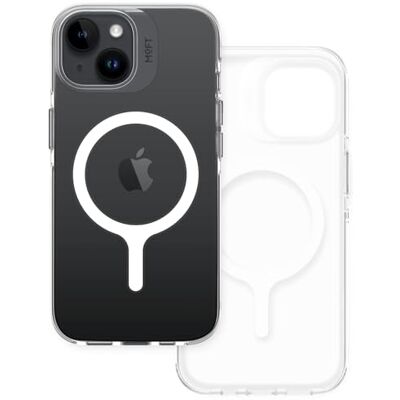 MOFT Capa para iPhone 15 com MagSafe, capa magnética para telemóvel compatível com acessórios sem fios MagSafe, anti-amarelecimento, proteção contra quedas de 1,5 m, anti-riscos (claro) MOFT Capa para iPhone 15 com MagSafe, capa magnética para telemóvel compatível com acessórios sem fios MagSafe, anti-amarelecimento, proteção contra quedas de 1,5 m, anti-riscos (claro)