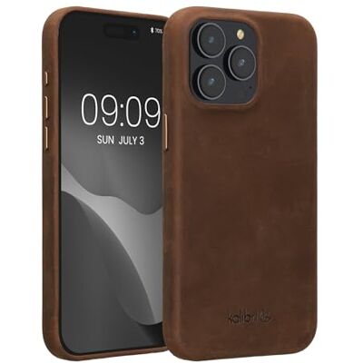 Kalibri - iPhone 15 Pro Max - Couro - Patina - Capa Kalibri - iPhone 15 Pro Max - Couro - Patina - Capa