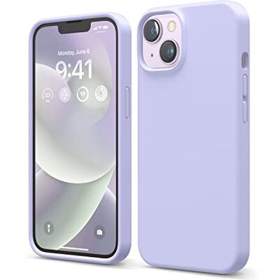 elago Capa de silicone líquido compatível com iPhone 14 Case (6,1"), silicone premium, proteção completa, capa de 4 camadas anti-choques, forro de microfibra suave anti-riscos (roxo) elago Capa de silicone líquido compatível com iPhone 14 Case (6,1"), silicone premium, proteção completa, capa de 4 camadas anti-choques, forro de microfibra suave anti-riscos (roxo)