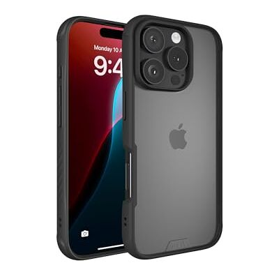 Mous para iPhone 16 Pro MAX capa transparente clareza resistente a choques e riscos Mous para iPhone 16 Pro MAX capa transparente clareza resistente a choques e riscos