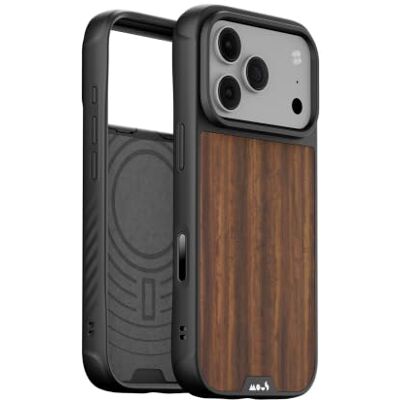 Mous Capa para iPhone 18 Pro, compatível com MagSafe, Limitless, nogueira Certificado Qi2, compatível com MagSafe, aderência antiderrapante, tecnologia AiroShock®, proteção de nível militar Mous Capa para iPhone 18 Pro, compatível com MagSafe, Limitless, nogueira Certificado Qi2, compatível com MagSafe, aderência antiderrapante, tecnologia AiroShock®, proteção de nível militar