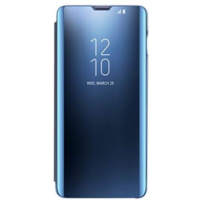AICase Capa para Samsung Galaxy S10 Plus, Samsung Clear View Cover Flip Cover capa, suporte dobrável, capa de telemóvel para Samsung Galaxy S8 Plus (azul) AICase Capa para Samsung Galaxy S10 Plus, Samsung Clear View Cover Flip Cover capa, suporte dobrável, capa de telemóvel para Samsung Galaxy S8 Plus (azul)