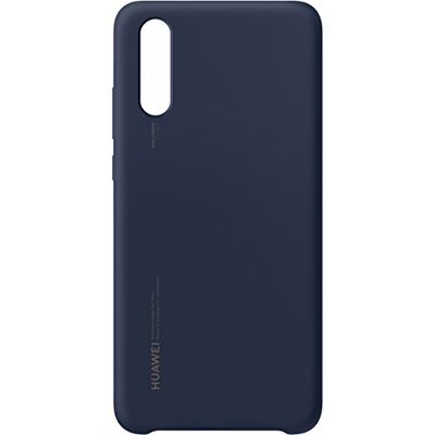Capa de Silicone Azul Huawei P20 - Película Capa de Silicone Azul Huawei P20 - Película