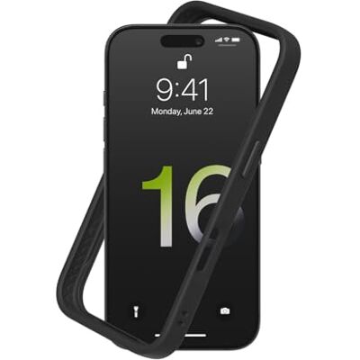 RhinoShield Capa Bumper Mod NX para iPhone 16 Pro Capa tipo Bumper sem placa traseira, design ultrafino, estilo minimalista e proteção de grau militar. RhinoShield Capa Bumper Mod NX para iPhone 16 Pro Capa tipo Bumper sem placa traseira, design ultrafino, estilo minimalista e proteção de grau militar.