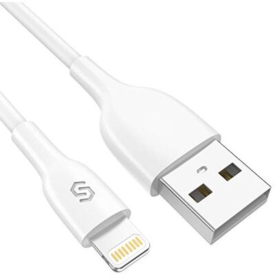 SYNCWIRE Cabo de carregamento para iPhone (1 m, certificado Apple MFi, para iPhone 11, Pro Max, XS, Max, XR, X 8, 8 Plus, 7, 7 Plus, 6S, 6, 6 Plus, SE, 5S, 5C, 5, iPad e 1 m) SYNCWIRE Cabo de carregamento para iPhone (1 m, certificado Apple MFi, para iPhone 11, Pro Max, XS, Max, XR, X 8, 8 Plus, 7, 7 Plus, 6S, 6, 6 Plus, SE, 5S, 5C, 5, iPad e 1 m)