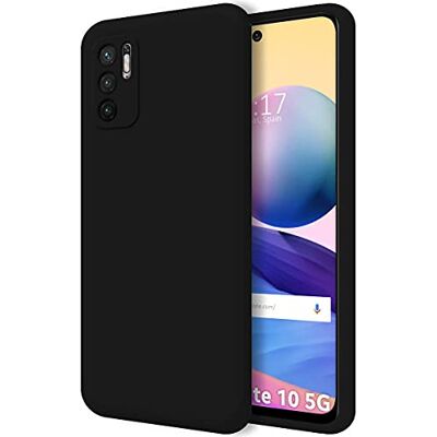 Tumundosmartphone Capa de silicone líquido ultra macia para Xiaomi Redmi Note 10 5G / Poco M3 Pro 5G cor preta Tumundosmartphone Capa de silicone líquido ultra macia para Xiaomi Redmi Note 10 5G / Poco M3 Pro 5G cor preta