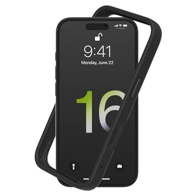 RhinoShield Capa Bumper Mod NX para iPhone 16 Capa tipo Bumper sem placa traseira, design ultrafino, estilo minimalista e proteção de grau militar. RhinoShield Capa Bumper Mod NX para iPhone 16 Capa tipo Bumper sem placa traseira, design ultrafino, estilo minimalista e proteção de grau militar.