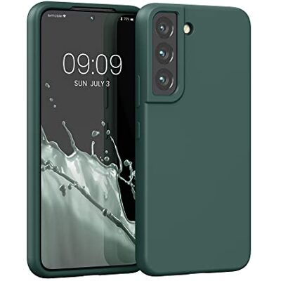 Kwmobile - Samsung Galaxy S22 - Silicon - Green - Phone Case Kwmobile - Samsung Galaxy S22 - Silicon - Green - Phone Case