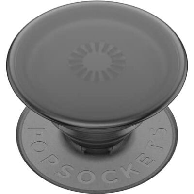 PopSockets : PopGrip Plant Suporte e aderência extensíveis feitos de materiais vegetais com um PopTop intercambiável para smartphones e tablets Translucent Black PopSockets : PopGrip Plant Suporte e aderência extensíveis feitos de materiais vegetais com um PopTop intercambiável para smartphones e tablets Translucent Black