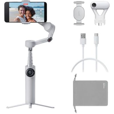 Insta360 Flow 2 Plus pacote rastreador via IA cor cinzenta gimbal para telefone, rastreamento via IA com qualquer aplicativo, rastreamento, tripé/selfie stick, gimbal para iPhone/Android Insta360 Flow 2 Plus pacote rastreador via IA cor cinzenta gimbal para telefone, rastreamento via IA com qualquer aplicativo, rastreamento, tripé/selfie stick, gimbal para iPhone/Android