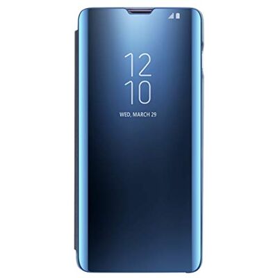 AICase Capa para Samsung Galaxy S10 capa com tampa e tampa (azul) AICase Capa para Samsung Galaxy S10 capa com tampa e tampa (azul)