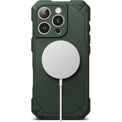 Ringke Rugged Gear Compatível com Capa iPhone 16 Pro, Não Deixa Marcas e Não Escorrega, Toque Agradável com Bom Ajuste, Carcaça Protetora Leve Antimarcas e Antiderrapante Verde Escuro Magnético Ringke Rugged Gear Compatível com Capa iPhone 16 Pro, Não Deixa Marcas e Não Escorrega, Toque Agradável com Bom Ajuste, Carcaça Protetora Leve Antimarcas e Antiderrapante Verde Escuro Magnético