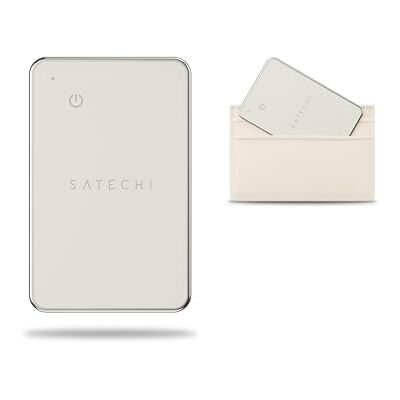 SATECHI FindAll Air Tag Card GPS para carteiras com Apple Find My, alerta de esquecimento, som potente, carregamento sem fios, cartão GPS leve, localizador de carteira para iPhone, iPad, Mac, bege Tarjeta localizadora Bluetooth para cartera, alternativa SATECHI FindAll Air Tag Card GPS para carteiras com Apple Find My, alerta de esquecimento, som potente, carregamento sem fios, cartão GPS leve, localizador de carteira para iPhone, iPad, Mac, bege Tarjeta localizadora Bluetooth para cartera, alternativa