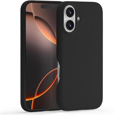 MOFT Capa para iPhone 16 Plus, Capa Magnética de Couro Vegano MOVAS Compatível com MagSafe, Toque Suave, Preservação de Cores, Resistente a Manchas, Fácil de Limpar (Ébano Preto) MOFT Capa para iPhone 16 Plus, Capa Magnética de Couro Vegano MOVAS Compatível com MagSafe, Toque Suave, Preservação de Cores, Resistente a Manchas, Fácil de Limpar (Ébano Preto)