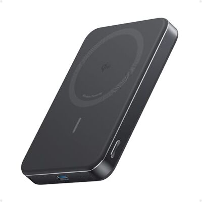 Anker Power Bank 10000mAh Carregamento Sem Fio Fino - Power Bank Anker Power Bank 10000mAh Carregamento Sem Fio Fino - Power Bank