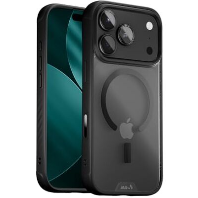 Mous Capa para iPhone 17 Pro MAX 6,9 Polegadas, Compatível com MagSafe Clareza Carcaça Magnética Anti-Amarelo Resistente a Quedas, Design Fino e Transparente Mous Capa para iPhone 17 Pro MAX 6,9 Polegadas, Compatível com MagSafe Clareza Carcaça Magnética Anti-Amarelo Resistente a Quedas, Design Fino e Transparente