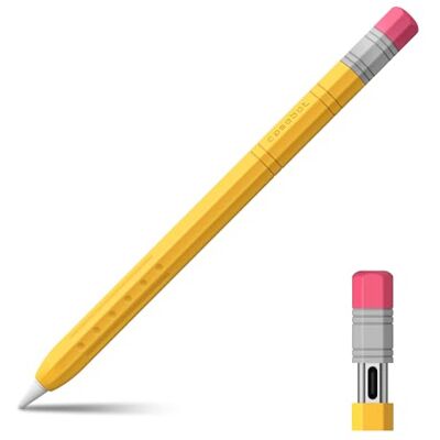 FINTIE Capa de silicone compatível com Apple Pencil (USB-C) FINTIE Capa de silicone compatível com Apple Pencil (USB-C)