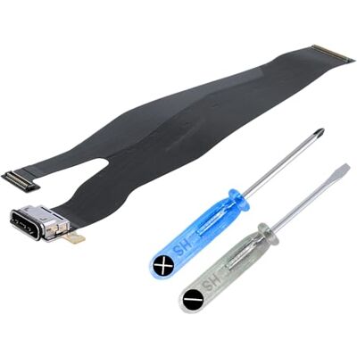 MMOBIEL Conector de carregamento compatível com Huawei P20 Pro 2018 porta de carregamento Dock conector USB C áudio jack/microfone / antena substituição Incl chaves de fenda MMOBIEL Conector de carregamento compatível com Huawei P20 Pro 2018 porta de carregamento Dock conector USB C áudio jack/microfone / antena substituição Incl chaves de fenda