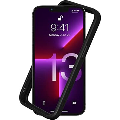 RhinoShield Capa Bumper Mod NX para iPhone 14/13 Pro / 13 Capa tipo Bumper sem placa traseira, design ultrafino, estilo minimalista e proteção de grau militar. RhinoShield Capa Bumper Mod NX para iPhone 14/13 Pro / 13 Capa tipo Bumper sem placa traseira, design ultrafino, estilo minimalista e proteção de grau militar.