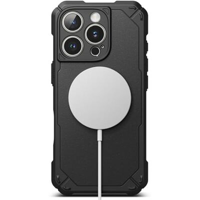 Ringke Rugged Gear Compatível com Capa iPhone 16 Pro MAX, Não Deixa Marcas e Não Escorrega, Toque Agradável com Bom Ajuste, Carcaça Protetora Leve Antimarcas e Antiderrapante Preto Magnético Ringke Rugged Gear Compatível com Capa iPhone 16 Pro MAX, Não Deixa Marcas e Não Escorrega, Toque Agradável com Bom Ajuste, Carcaça Protetora Leve Antimarcas e Antiderrapante Preto Magnético