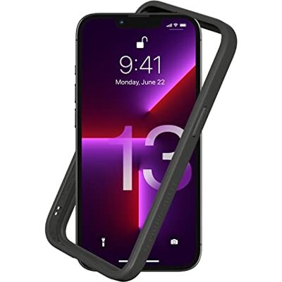 RhinoShield Capa Bumper Mod NX para iPhone 14/13 Pro / 13 Capa tipo Bumper sem placa traseira, design ultrafino, estilo minimalista e proteção de grau militar. RhinoShield Capa Bumper Mod NX para iPhone 14/13 Pro / 13 Capa tipo Bumper sem placa traseira, design ultrafino, estilo minimalista e proteção de grau militar.