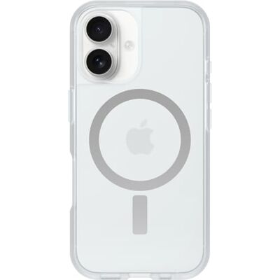 Otterbox Capa Sleek Series MagSafe para iPhone 16, resistente a choques e quedas, ultra-fina, protetora, testada com os padrões militares antiquedas, transparente, sem caixa de varejo Otterbox Capa Sleek Series MagSafe para iPhone 16, resistente a choques e quedas, ultra-fina, protetora, testada com os padrões militares antiquedas, transparente, sem caixa de varejo