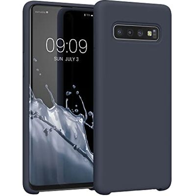 KWmobile - Samsung Galaxy S10 - Azul - Silicone - Capinha de telefone KWmobile - Samsung Galaxy S10 - Azul - Silicone - Capinha de telefone