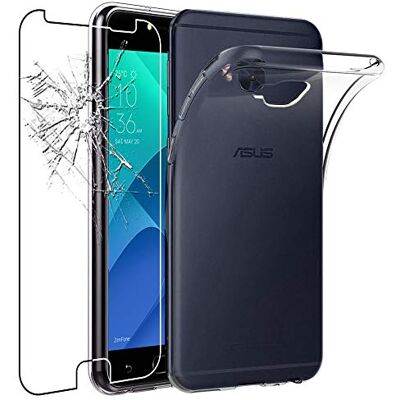 ebestStar Capa para ASUS Zenfone 4 Selfie Pro ZD552KL, capa de silicone transparente, camada protetora TPU anti-choques, slim ultra fino, transparente vidro temperado ebestStar Capa para ASUS Zenfone 4 Selfie Pro ZD552KL, capa de silicone transparente, camada protetora TPU anti-choques, slim ultra fino, transparente vidro temperado